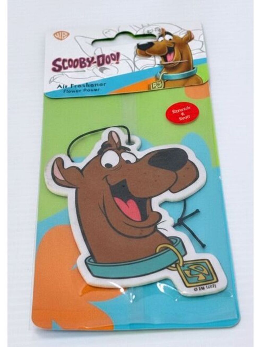 Scooby-Doo Flower Power Air Freshener - Scratch & Sniff, New in Package